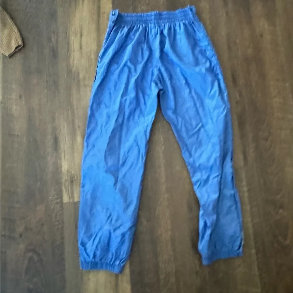 Puma Men's Light Blue Snap-Button Jogger Pants - Picture 2 of 8